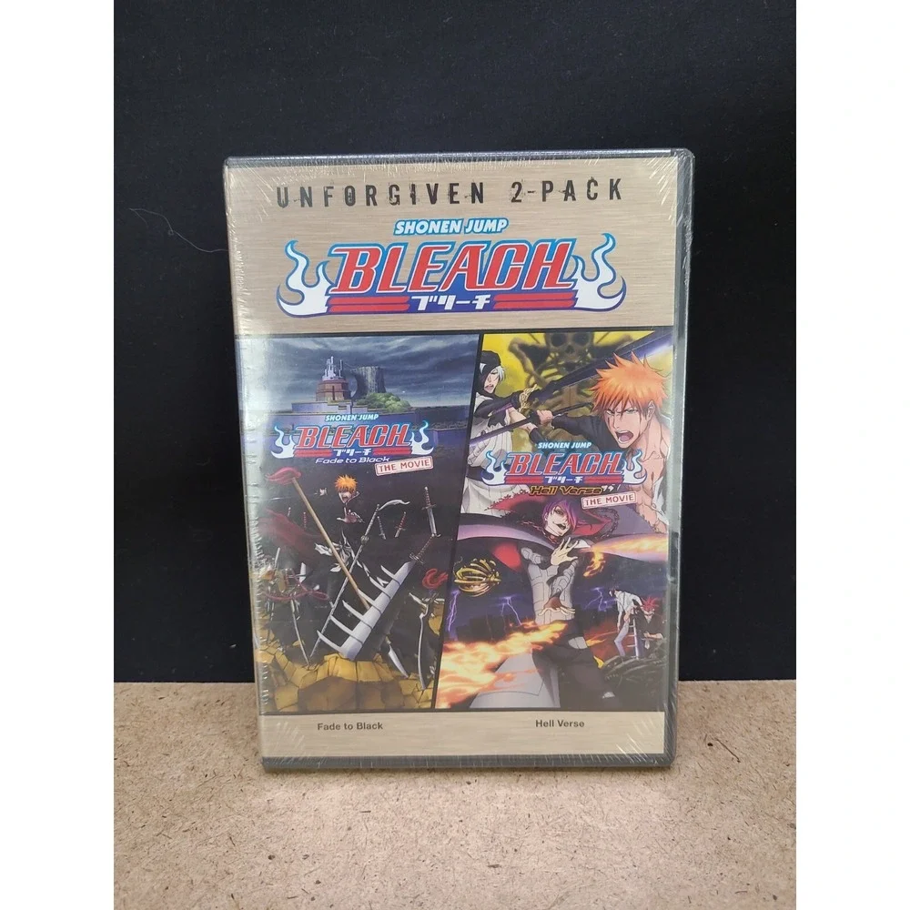 Shonen Jump - Bleach Movies: The Unforgiven DVD Region 1 Full Frame, 2 Pack NEW - Picture 1 of 2